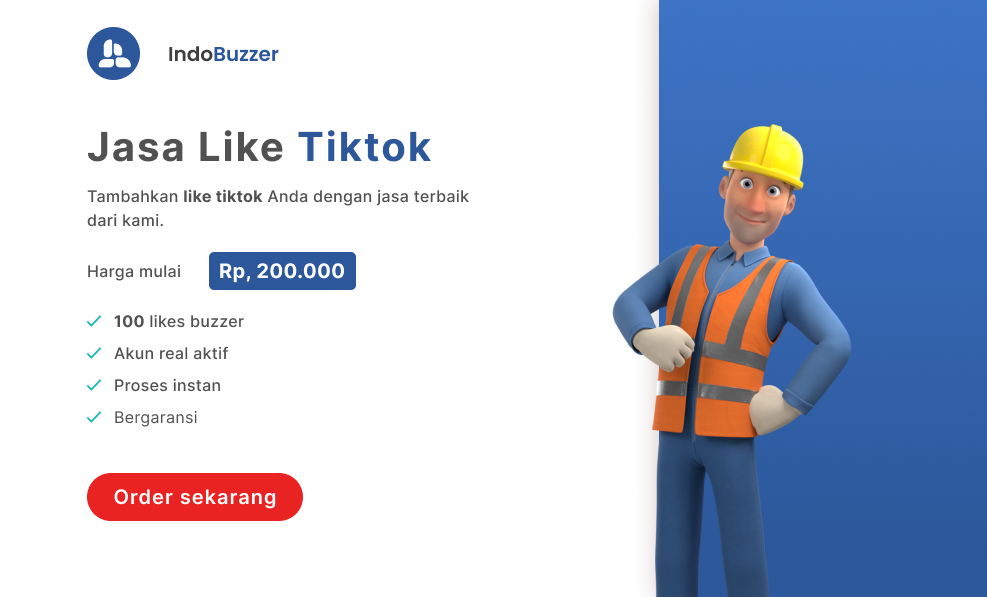 Boost Like TikTok Aman dengan Jasa Buzzer Indobuzzer