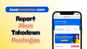 jasa report akun takedown postingan