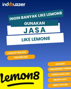 ingin banyak like lemon8