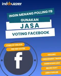 ingin menang polling fb