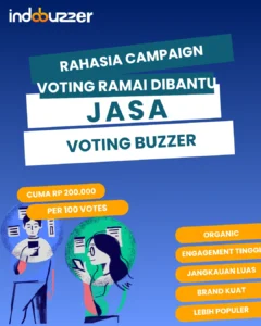 rahasia campaign voting ramai