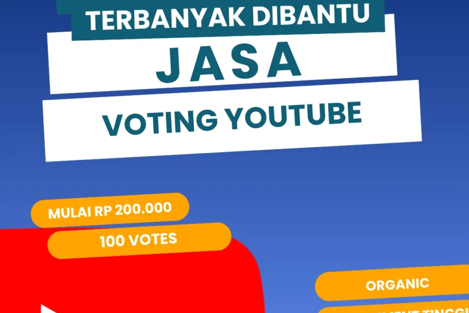 pemegang polling youtube terbanyak