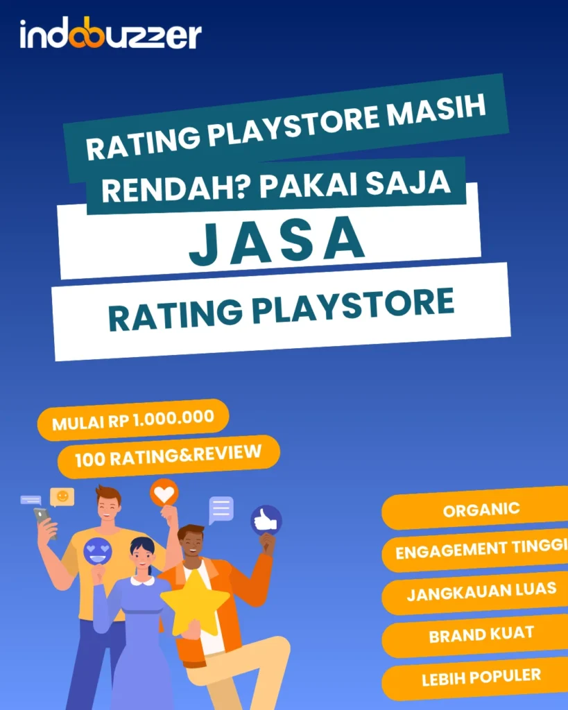 rating playstore masih rendah
