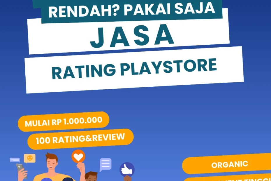 rating playstore masih rendah