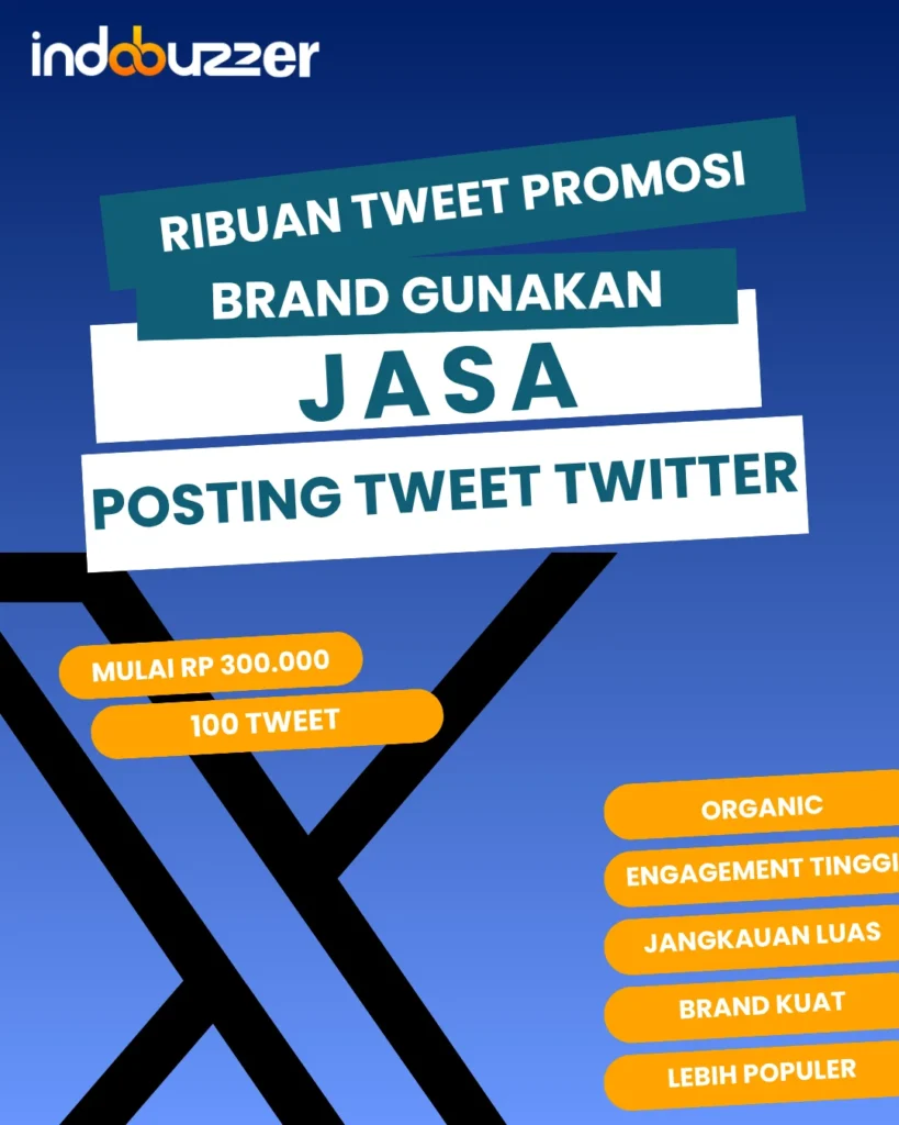 ribuan tweet promosi brand