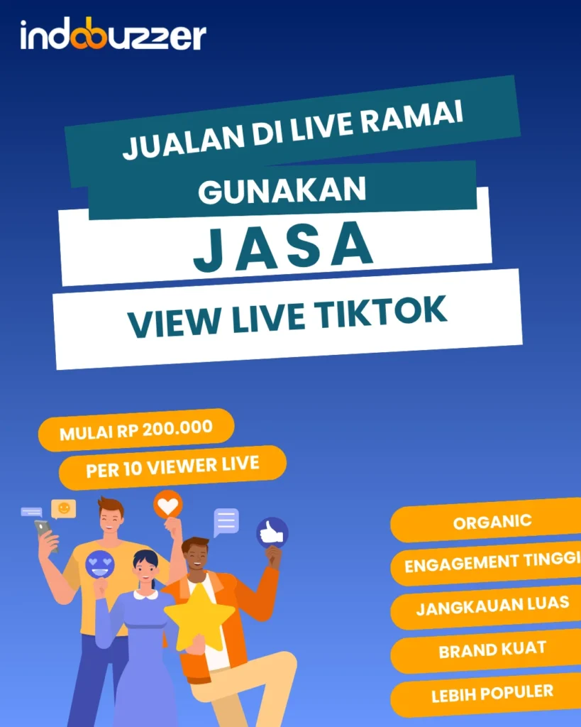 jualan di live ramai